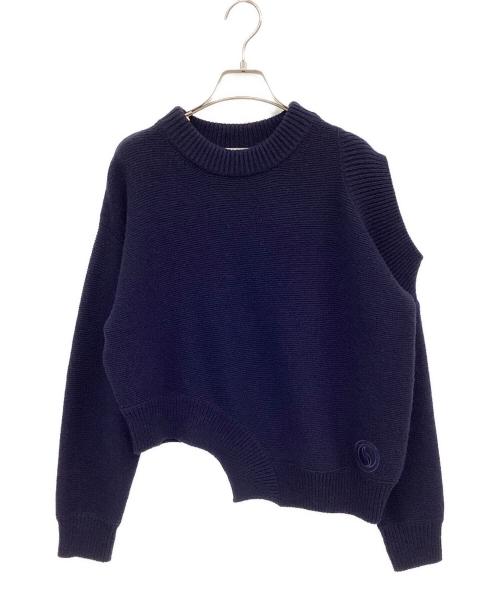 STELLA McCARTNEY（ステラマッカートニー）STELLA McCARTNEY (ステラマッカートニー) カシミアニット ネイビー サイズ:36の古着・服飾アイテム
