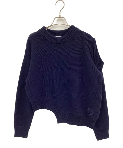 STELLA McCARTNEY（ステラマッカートニー）STELLA McCARTNEY (ステラマッカートニー) カシミアニット ネイビー サイズ:36の古着・服飾アイテム