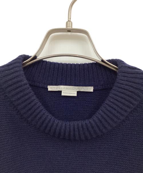 STELLA McCARTNEY（ステラマッカートニー）STELLA McCARTNEY (ステラマッカートニー) カシミアニット ネイビー サイズ:36の古着・服飾アイテム