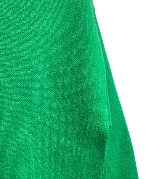 LOEWE（ロエベ）LOEWE (ロエベ) オープンシームポロセーター グリーン サイズ:Sの古着・服飾アイテム