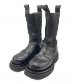 BOTTEGA VENETAボッテガベネタ）の古着「チェルシーブーツ」｜ブラック