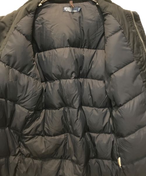 POLO RALPH LAUREN（ポロ・ラルフローレン）POLO RALPH LAUREN (ポロ・ラルフローレン) ダウンジャケット　JR-RL-SA0703 ネイビー サイズ:Mの古着・服飾アイテム