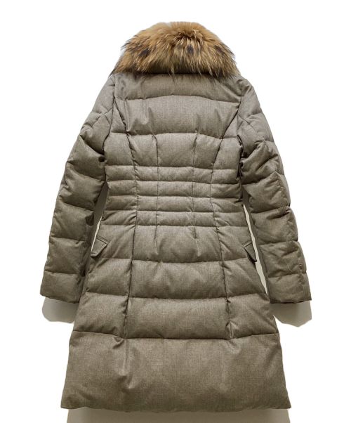 HETREGO（エトレゴ）HETREGO (エトレゴ) ダウンコート グレージュ サイズ:38の古着・服飾アイテム