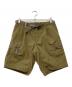 and wander（アンドワンダー）の古着「ハーフパンツ」｜カーキ