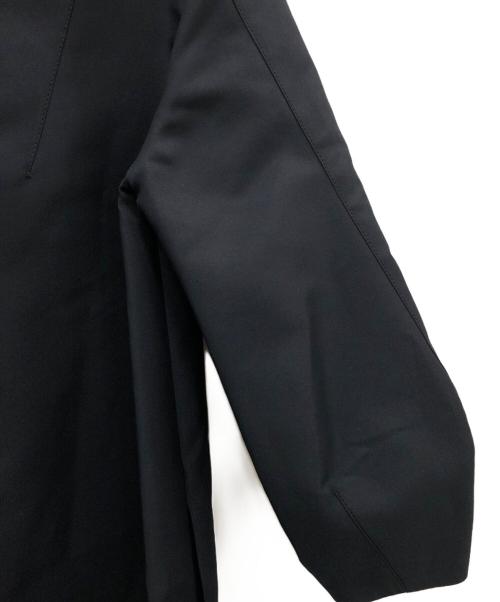 BALLSEY（ボールジィ）BALLSEY (ボールジィ) ハイカウントダブルクロス Aラインワンピース ネイビー サイズ:36 未使用品の古着・服飾アイテム