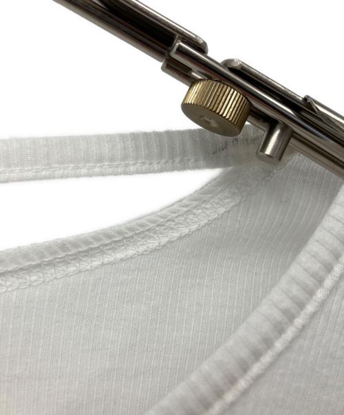 LIMI feu（リミフゥ）LIMI feu (リミフゥ) C RIB STITCH ARM SLIT T ホワイト サイズ:2の古着・服飾アイテム
