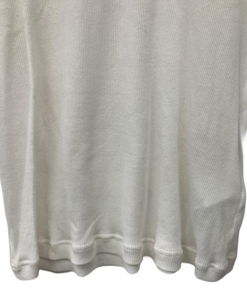LIMI feu（リミフゥ）LIMI feu (リミフゥ) C RIB STITCH ARM SLIT T ホワイト サイズ:2の古着・服飾アイテム