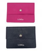 LIMI feuリミフゥ）の古着「コインケース」｜ショッキングピンク×ブラック