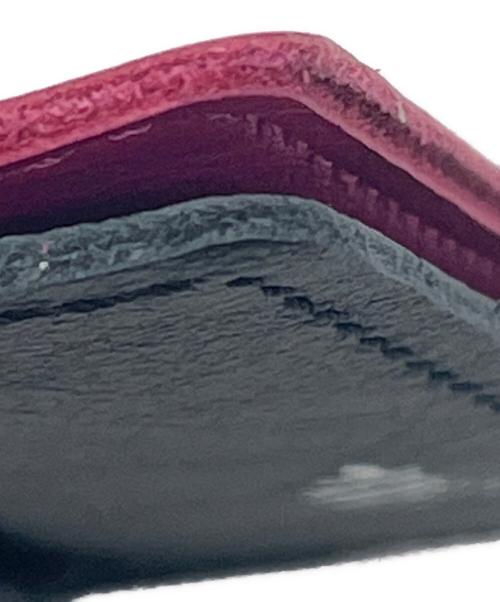 LIMI feu（リミフゥ）LIMI feu (リミフゥ) コインケース ショッキングピンク×ブラックの古着・服飾アイテム