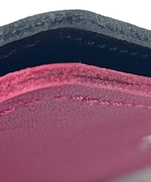 LIMI feu（リミフゥ）LIMI feu (リミフゥ) コインケース ショッキングピンク×ブラックの古着・服飾アイテム