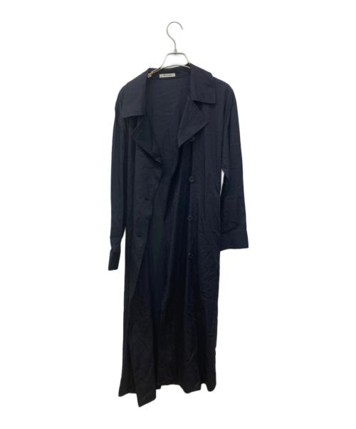 Aquascutum（アクアスキュータム）Aquascutum (アクアスキュータム) ソフトトレンチドレス ブラック サイズ:FREEの古着・服飾アイテム