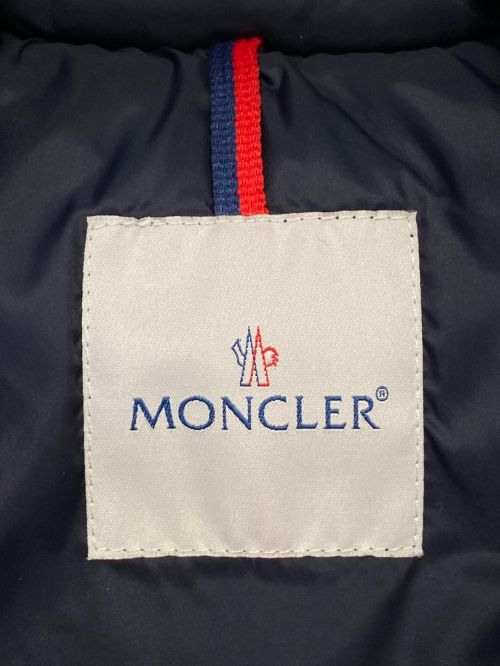 MONCLER（モンクレール）MONCLER (モンクレール) ダウンベスト ネイビーの古着・服飾アイテム