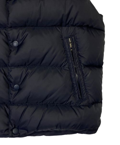 MONCLER（モンクレール）MONCLER (モンクレール) ダウンベスト ネイビーの古着・服飾アイテム