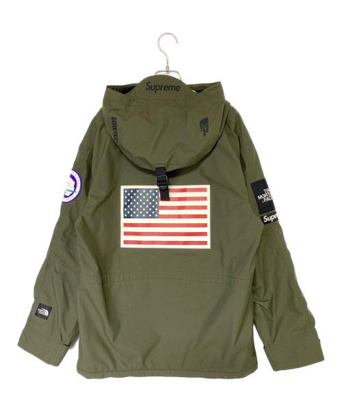 SUPREME（シュプリーム）SUPREME (シュプリーム) THE NORTH FACE (ザ ノース フェイス) Trans Antarctica Expedition Pullover オリーブ サイズ:Sの古着・服飾アイテム