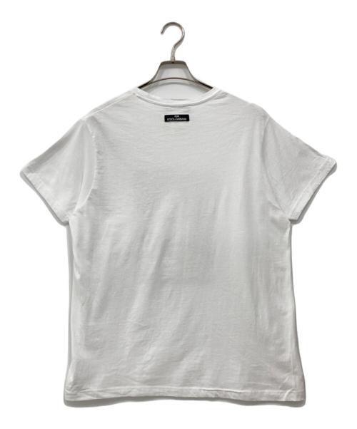 DOLCE & GABBANA（ドルチェ＆ガッバーナ）DOLCE & GABBANA (ドルチェ＆ガッバーナ) Kim Kardashian Tee / キム カーダシアン Tee ホワイト サイズ:Lの古着・服飾アイテム