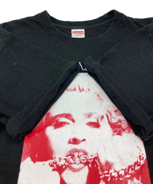 SUPREME（シュプリーム）SUPREME (シュプリーム) Madonna Tee ブラック×レッド サイズ:Lの古着・服飾アイテム