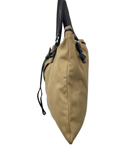 Yves Saint Laurent（イヴサンローラン）Yves Saint Laurent (イヴサンローラン) トートバッグ ベージュ×ブラック サイズ:下記参照の古着・服飾アイテム