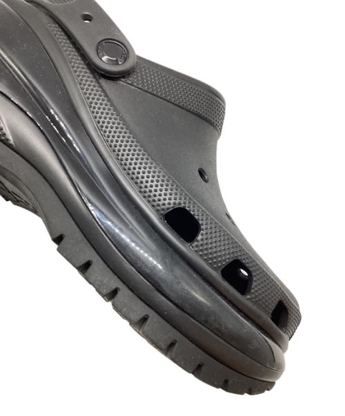 crocs（クロックス）crocs (クロックス) クラシック メガクラッシュ クロッグ ブラック サイズ:SIZE M9の古着・服飾アイテム