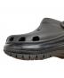 中古・古着 crocs (クロックス) クラシック メガクラッシュ クロッグ ブラック サイズ:SIZE M9：8000円