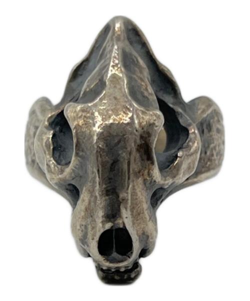 mollive（モリーヴ）mollive (モリーヴ) Heavy OZ HEAVY TIGER SKULL RING シルバー サイズ:14号の古着・服飾アイテム