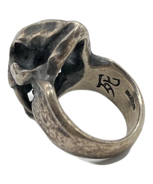 mollive（モリーヴ）mollive (モリーヴ) Heavy OZ HEAVY TIGER SKULL RING シルバー サイズ:14号の古着・服飾アイテム