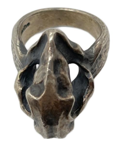 mollive（モリーヴ）mollive (モリーヴ) Heavy OZ HEAVY TIGER SKULL RING シルバー サイズ:14号の古着・服飾アイテム