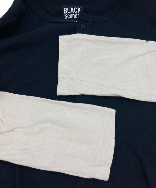 BLACK Scandal Yohji Yamamoto（ブラックスキャンダルヨウジヤマモト）BLACK Scandal Yohji Yamamoto (ブラックスキャンダルヨウジヤマモト) 低空飛行Tシャツ ブラック サイズ:3の古着・服飾アイテム