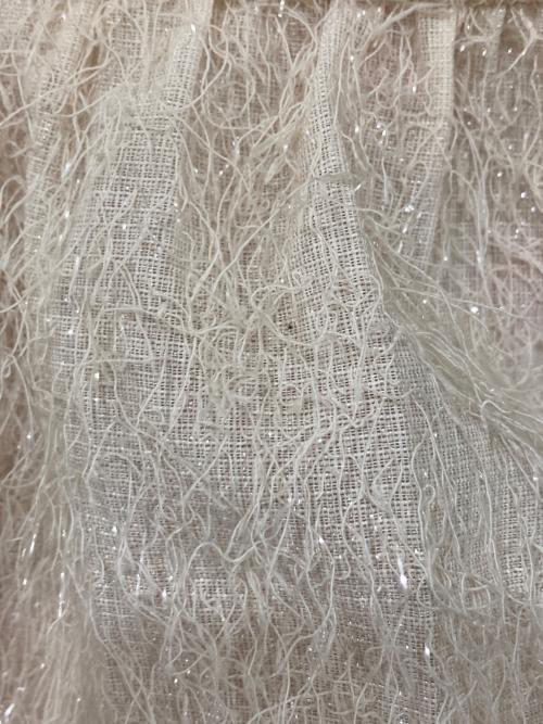 fiolily（フィオリリー）fiolily (フィオリリー) スパークリングペプラムスリーブレストップス アイボリー サイズ:Freeの古着・服飾アイテム