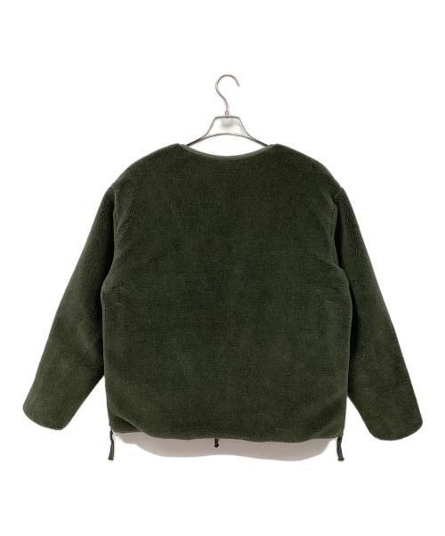 TAION（タイオン）TAION (タイオン) ミリタリーリバーシブルクルーネックダウンジャケット グリーン サイズ:Lの古着・服飾アイテム