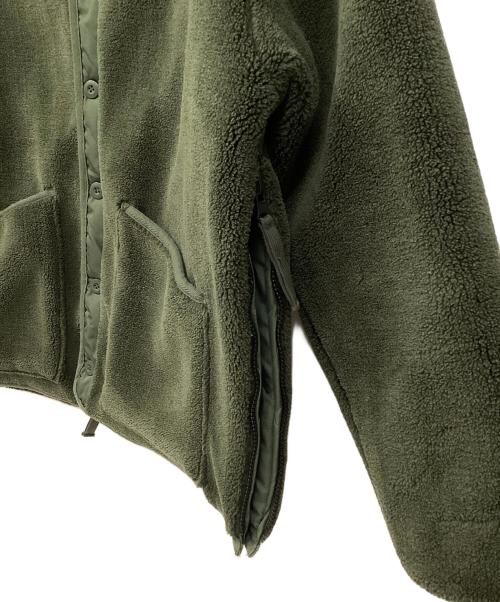 TAION（タイオン）TAION (タイオン) ミリタリーリバーシブルクルーネックダウンジャケット グリーン サイズ:Lの古着・服飾アイテム