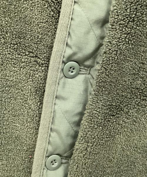 TAION（タイオン）TAION (タイオン) ミリタリーリバーシブルクルーネックダウンジャケット グリーン サイズ:Lの古着・服飾アイテム