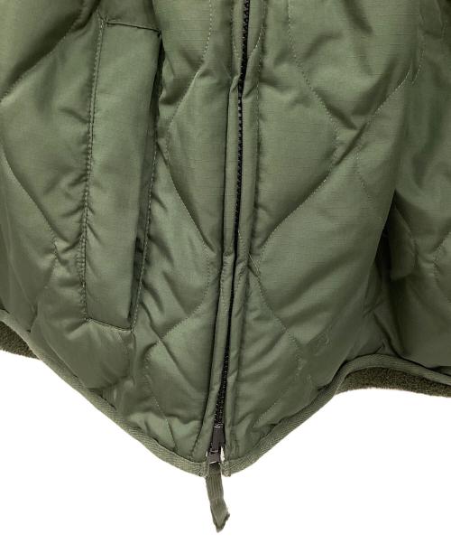 TAION（タイオン）TAION (タイオン) ミリタリーリバーシブルクルーネックダウンジャケット グリーン サイズ:Lの古着・服飾アイテム
