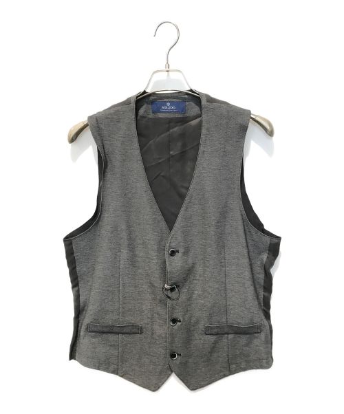 SOLIDO（ソリド）SOLIDO (ソリード) 超度詰カノコジレ　MSL17S439 グレー サイズ:04 未使用品の古着・服飾アイテム