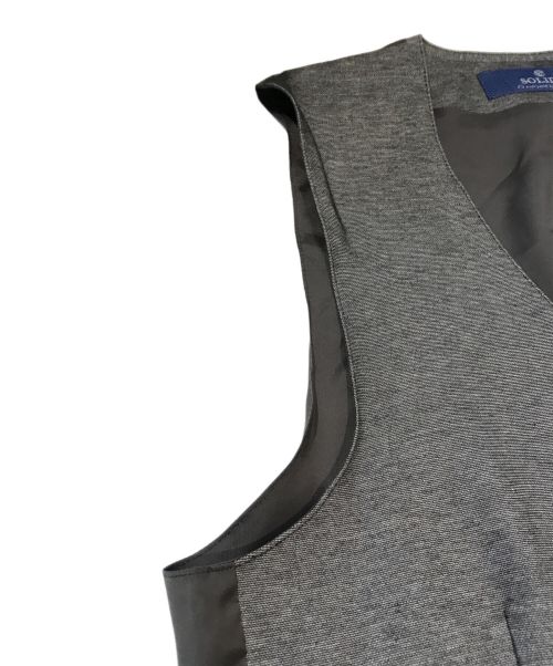 SOLIDO（ソリド）SOLIDO (ソリード) 超度詰カノコジレ　MSL17S439 グレー サイズ:04 未使用品の古着・服飾アイテム