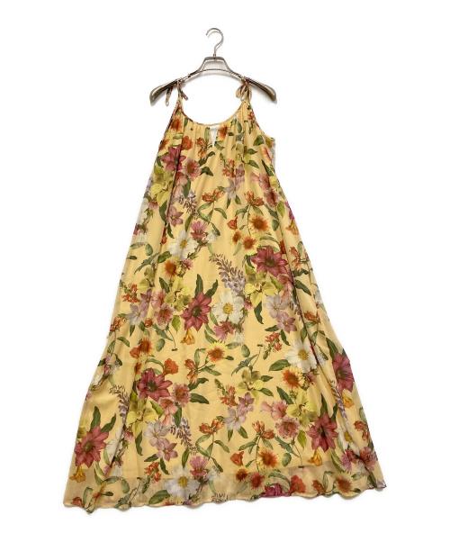 eimy istoire（エイミーイストワール）eimy istoire (エイミーイストワール) ロングワンピース イエロー サイズ:FREEの古着・服飾アイテム