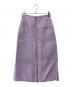 LOUNIE（ルーニー）の古着「ジャカードAラインスカート」｜パープル