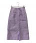 LOUNIE (ルーニー) ジャカードAラインスカート パープル サイズ:38：6000円