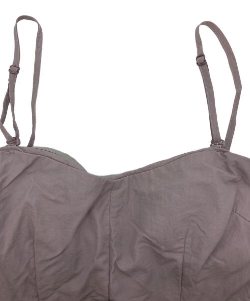 la belle etude（ラベルエチュード）la belle Etude (ラベルエチュード) バルーンベアワンピース パープル サイズ:SIZE 0の古着・服飾アイテム