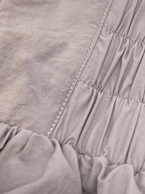 la belle etude（ラベルエチュード）la belle Etude (ラベルエチュード) バルーンベアワンピース パープル サイズ:SIZE 0の古着・服飾アイテム