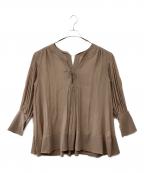 CHAOSカオス）の古着「バングラスブラウス」｜ベージュ