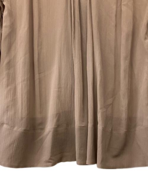 CHAOS（カオス）Chaos (カオス) バングラスブラウス ベージュ サイズ:Fの古着・服飾アイテム