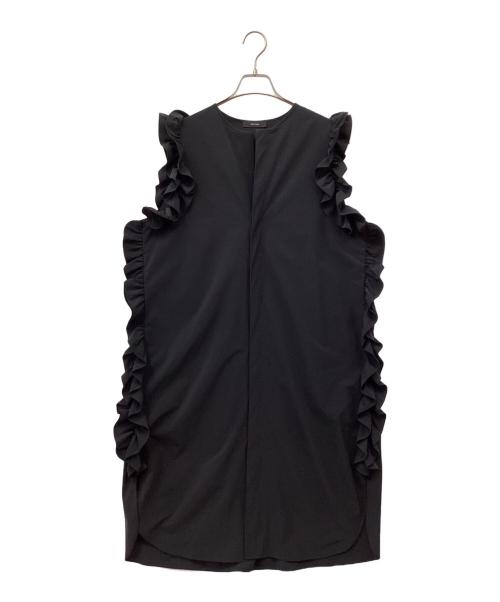 YOKO CHAN（ヨーコチャン）YOKO CHAN (ヨーコチャン) ショルダーボリュームドレス ブラック サイズ:40の古着・服飾アイテム