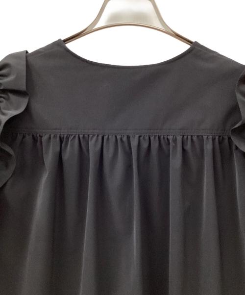 YOKO CHAN（ヨーコチャン）YOKO CHAN (ヨーコチャン) ショルダーボリュームドレス ブラック サイズ:40の古着・服飾アイテム