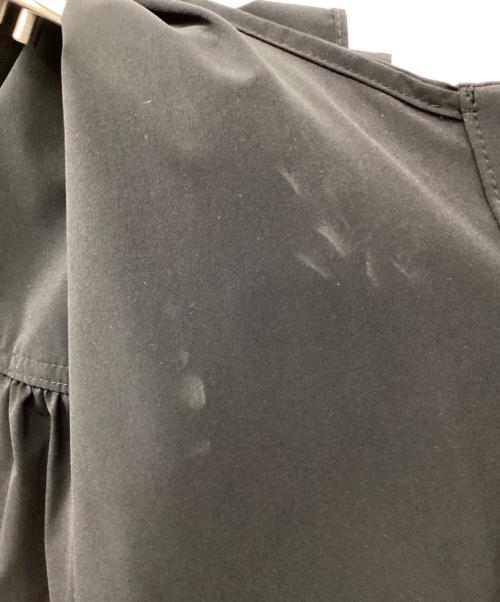 YOKO CHAN（ヨーコチャン）YOKO CHAN (ヨーコチャン) ショルダーボリュームドレス ブラック サイズ:40の古着・服飾アイテム