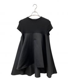 YOKO CHAN（ヨーコチャン）の古着「Aラインカットソー」｜ブラック