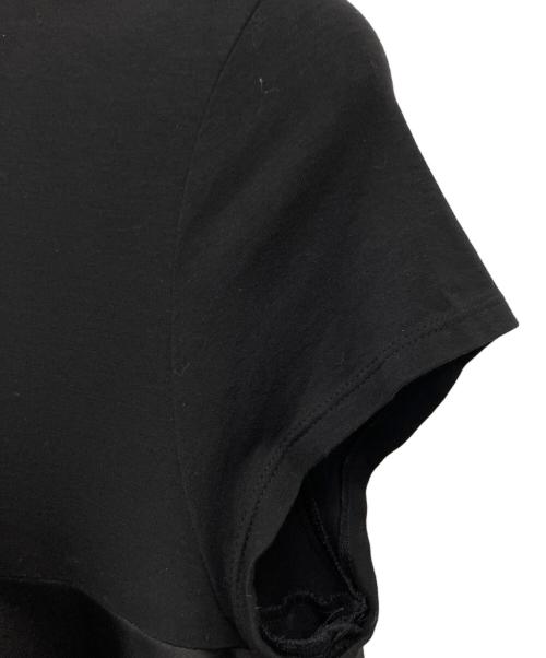 YOKO CHAN（ヨーコチャン）YOKO CHAN (ヨーコチャン) Aラインカットソー ブラック サイズ:40の古着・服飾アイテム