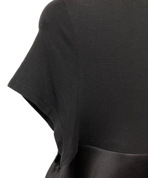 YOKO CHAN（ヨーコチャン）YOKO CHAN (ヨーコチャン) Aラインカットソー ブラック サイズ:40の古着・服飾アイテム