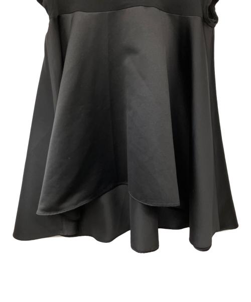 YOKO CHAN（ヨーコチャン）YOKO CHAN (ヨーコチャン) Aラインカットソー ブラック サイズ:40の古着・服飾アイテム