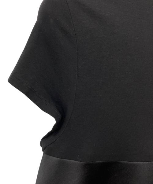 YOKO CHAN（ヨーコチャン）YOKO CHAN (ヨーコチャン) Aラインカットソー ブラック サイズ:40の古着・服飾アイテム