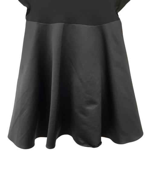 YOKO CHAN（ヨーコチャン）YOKO CHAN (ヨーコチャン) Aラインカットソー ブラック サイズ:40の古着・服飾アイテム